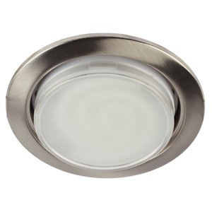 Светильник встраиваемый Эра "Slim" Эра KL35 SN 220В GX53 13Вт IP20 сатин никель 105х90х40мм фото Светильник встраиваемый Эра "Slim" Эра KL35 SN 220В GX53 13Вт IP20 сатин никель 105х90х40мм картинка